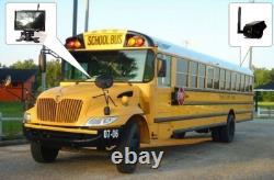 2x Digital Wireless Rear View Backup Camera 7 Monitor for Caravan Trailer Truck