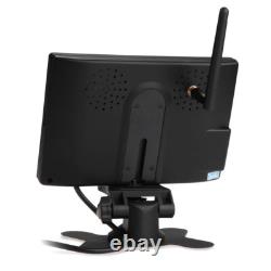 2x Digital Wireless Rear View Backup Camera 7 Monitor for Caravan Trailer Truck