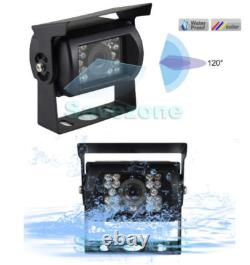 2x HD 1080P 18LED IR Reverse Backup Rear View Camera + 9 DVR Recorder Monitor
