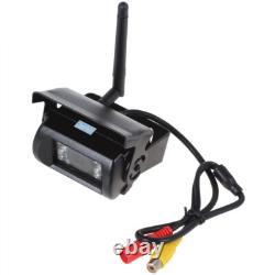 2x Wireless IR Rear View Vehicle Backup Camera +7 HD LCD Monitor for Bus Truck