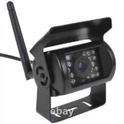 2x Wireless IR Rear View Vehicle Backup Camera +7 HD LCD Monitor for Bus Truck