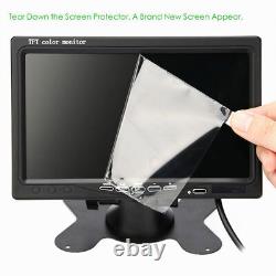 2x Wireless Truck Caravan Rear View Backup Camera System with 7 Car HD Monitor