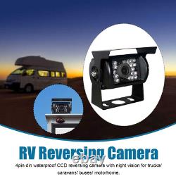2x Wireless Truck Caravan Rear View Backup Camera System with 7 Car HD Monitor