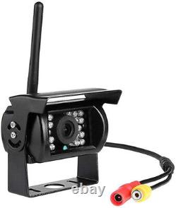2x Wireless Truck Caravan Rear View Backup Camera System with 7 Car HD Monitor