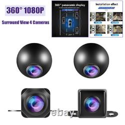 360 Degree Surround View 4 Cameras Car Panoramic Reversing Parking Backup Camera