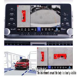 360° Truck Parking Monitor Rear View Back-up Camera DVR Reversing Video System