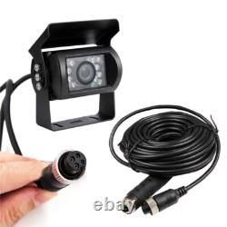 3 X 9 Quad Split Monitor Screen Rear View Backup Camera System For Bus Truck RV