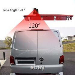 3rd Brake Light Rear View Backup Camera Kit for Volkswagen VW T6 & 5'' Monitor