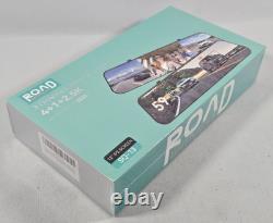 4K Rear View Mirror Dash Camera with Backup Camera 128GB SD Night Vision WiFi App