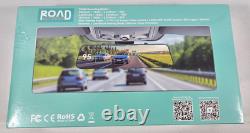 4K Rear View Mirror Dash Camera with Backup Camera 128GB SD Night Vision WiFi App