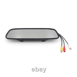 4.3Auto Wireless Wifi TFT LCD Monitor Mirror+Reverse Rear View Backup Camera