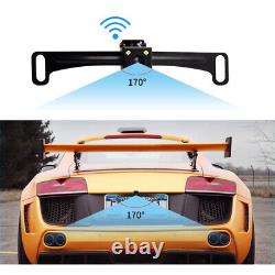 4.3Auto Wireless Wifi TFT LCD Monitor Mirror+Reverse Rear View Backup Camera