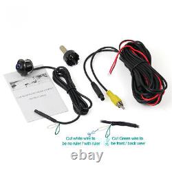 4.3''Car Mirror Monitor 4 Black Parking Radar Sensor 360°Backup Rear View Camera