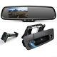 4.3 Car Mirror Monitor HD Tailgate Handle Backup Camera For Dodge RAM 1500 2500