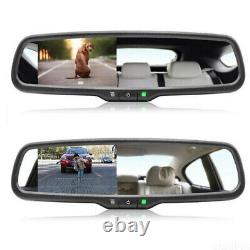 4.3 Car Mirror Monitor HD Tailgate Handle Backup Camera For Dodge RAM 1500 2500