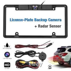 4.3 Dual Screen Car Rear View Mirror Monitor Radar Sensor Backup Cameras Kit