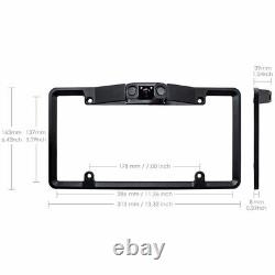 4.3 Dual Screen Car Rear View Mirror Monitor Radar Sensor Backup Cameras Kit