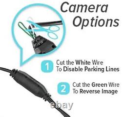 4.3 LCD Rear View Mirror with Wireless Transmitter + 170° LED Backup Camera Kit