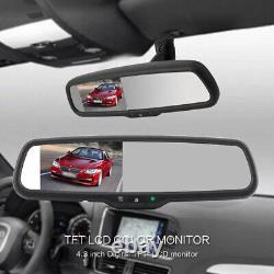 4.3 Mirror Display + Brake Light Rear View Camera for Ford Transit Custom 12-16