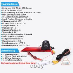 4.3 Mirror Display + Brake Light Rear View Camera for Ford Transit Custom 12-16