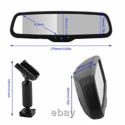 4.3 Mirror Display + Brake Light Rear View Camera for Ford Transit Custom 12-16