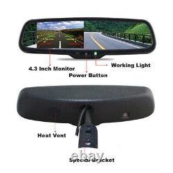 4.3 Mirror Display + Brake Light Rear View Camera for Ford Transit Custom 12-16