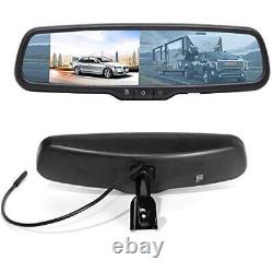 4.3 Mirror Monitor Tailgate Handle Backup Rear View Camera For Ford F-250 F-350