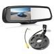 4.3 Rear View Mirror monitor Backup Camera For Jeep Wrangler JK 2007-2018