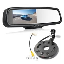 4.3 Rear View Mirror monitor Backup Camera For Jeep Wrangler JK 2007-2018