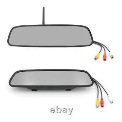 4.3 Wireless Wifi Car Reverse Rear View Mirror Display Monitor+ Backup Camera