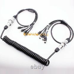 4av Trailer Cable 9 Monitor Backup System Safety Rear View Cameras For Truck