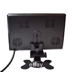 4ch 9''Quad Split Monitor Backup Rear View Backup Camera for Truck Bus Caravan