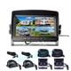 4x HD 1080P Front Side Rear View Backup Camera System+ 7 DVR Monitor Kit 12V24V