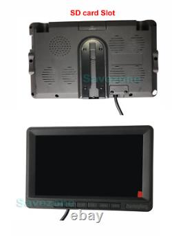 4x HD 1080P Front Side Rear View Backup Camera System+ 7 DVR Monitor Kit 12V24V