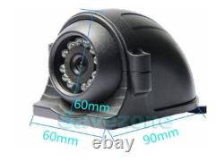 4x HD 1080P Front Side Rear View Backup Camera System+ 7 Quad Split DVR Monitor