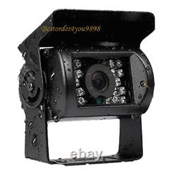 4x IR Car Rear View Camera Kit + 9 4CH Monitor Bus Truck Backup Reverse System