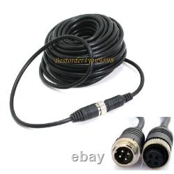 4x IR Car Rear View Camera Kit + 9 4CH Monitor Bus Truck Backup Reverse System