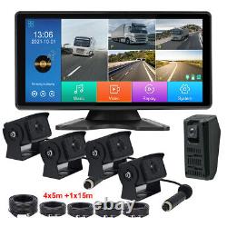 5CH 10.36 Monitor DVR AHD 1080P Backup Camera For Truck Front Side Rear View