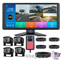 5CH 10.36 Monitor DVR AHD 1080P Backup Camera For Truck Front Side Rear View