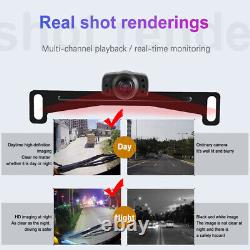 5LCD Monitor Car Rear View Backup Camera Night Vision Front Rear Dual Recording