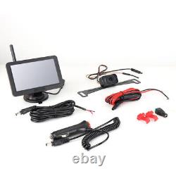 5Monitor Backup Camera Wireless Rear View Parking System Night Vision Universal