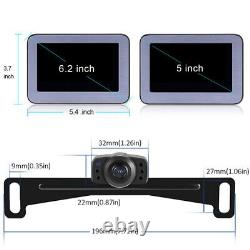 5 Backup Rear View Camera Monitor Parking&Reverse Night Vision 130 ° View Angle