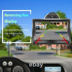 5 Digital Display Monitor Car Truck Rear View Backup Reverse Camera Cams Kit