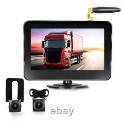 5 Monitor Digital Display Universal Rear View Backup Reverse Wireless Camera