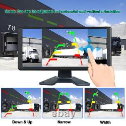5ch 10.36 IPS Monitor 1080P Backup Camera For Truck Caravan Rear View Reverse