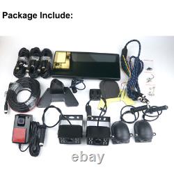 5ch 10.36 IPS Monitor 1080P Backup Camera For Truck Caravan Rear View Reverse