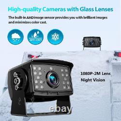 5ch 10.36 Quad Monitor DVR Backup camera Rear View Side View Camera for Truck
