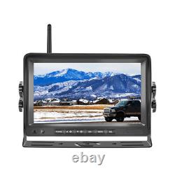 7HD Digital Display 32G Monitor Car Rear View Backup Reverse Wireless Camera