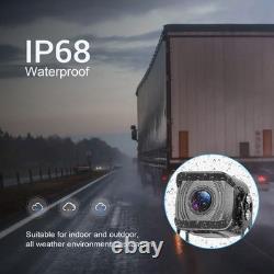 7 4K Wired Reverse Rear View Backup Camera System Included 2 AHD 1080P Camer