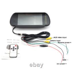 7'' Car Monitor IR Rear View Backup Camera System For Nissan NV 1500 2500 3500